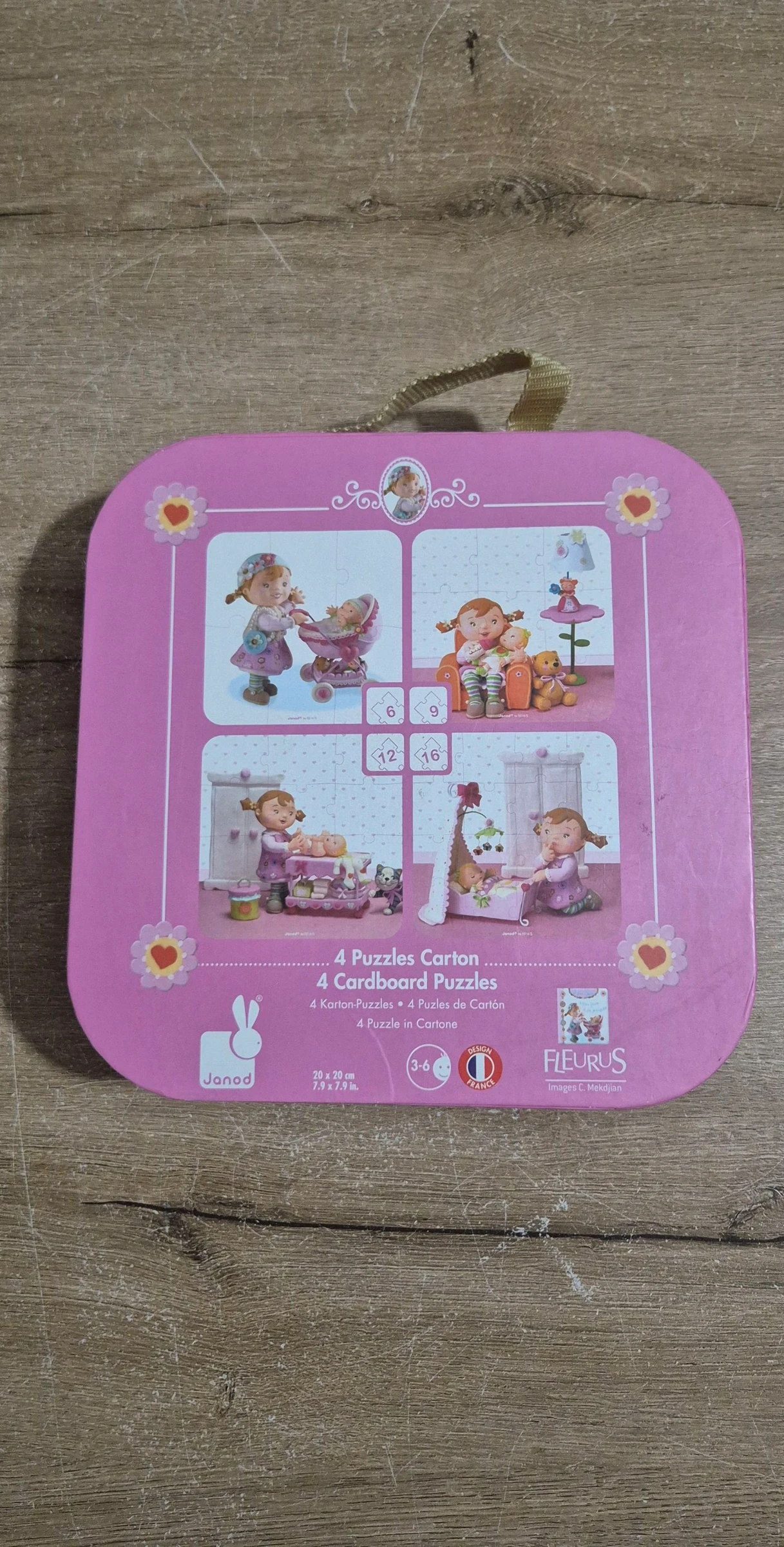 Suitcase 4 pieces Lilou plays with the doll – photo 9